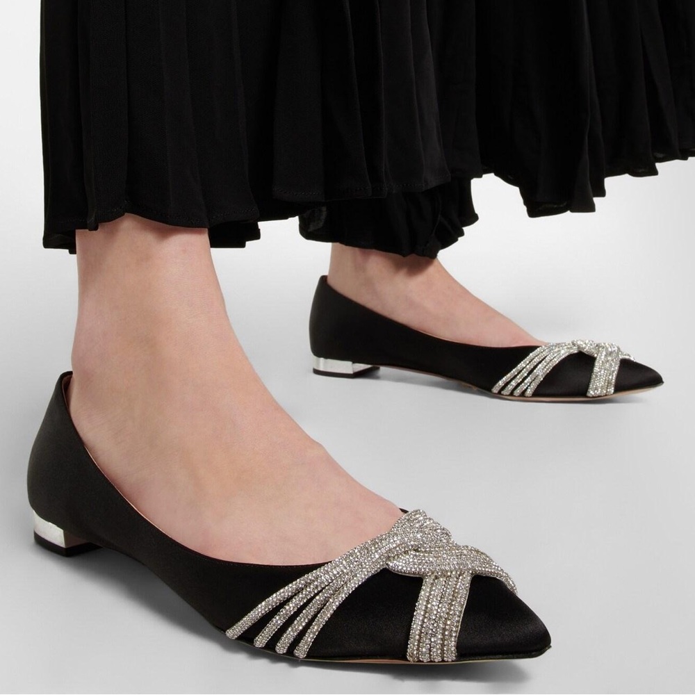 New Aquazzura Gatsby Ballet Flats 36.5 $925